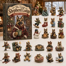The Cozy Shepherd Lodge Christmas Advent Calendar Christmas Decorations Gifts For Xmas