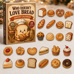 Who Doesn_t Love Bread Christmas Advent Calendar Christmas Gifts For Baking Lovers