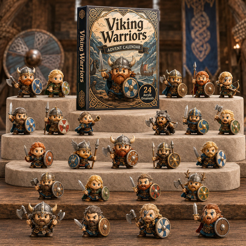 Viking Warriors Christmas Advent Calendar 2026 Xmas Presents For Viking_