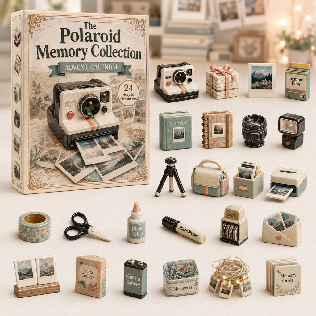 The Polaroid Memory Collection Christmas Advent Calendar Xmas Countdown Gifts For Daughter