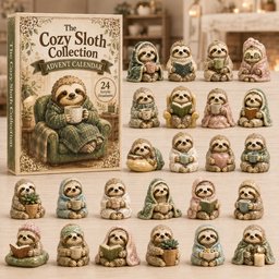 The Cozy Sloth Collection Christmas Advent Calendar Christmas Countdown Gifts For Sloth Lovers