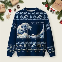 Christmas Moonlight Space Ugly Christmas Sweater Xmas Apparel Christmas Gifts For Space Lovers