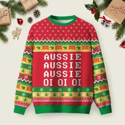 Aussie Aussie Aussie Oioioi Ugly Christmas Sweater Xmas Merch Christmas Gifts For Women
