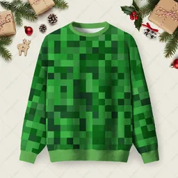 Creeper Full Ugly Christmas Sweater Funny Xmas Sweaters Xmas Gifts For Husband