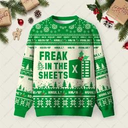 Freak In The Sheets Ugly Christmas Sweater Christmas Outfits Xmas Gifts For Sister