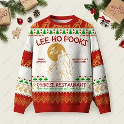 Lee Ho Fooks Ugly Christmas Sweater Xmas Merch Christmas Gifts For Music Lovers(1)