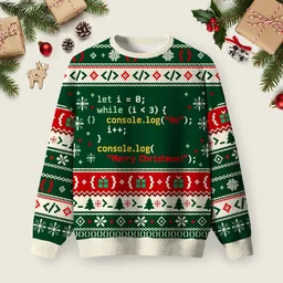 JavaScript Code Loop Ho Ugly Christmas Sweater Xmas Sweater Christmas Gifts Idea For Husband