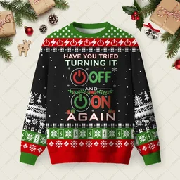 Have You Tried Turning It Ugly Christmas Sweater Crazy Xmas Sweaters Gifts For Husband