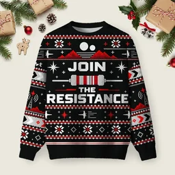 Join The Resistance Ugly Christmas Sweater Xmas Apparel Christmas Gifts For Sci Fi Fans