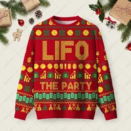 LIFO The Party Ugly Christmas Sweater Funny Xmas Sweaters Christmas Gifts For Sister