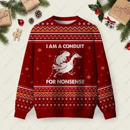 For Nonsense Ugly Christmas Sweater Holiday Christmas Sweaters Xmas Gifts For Sister