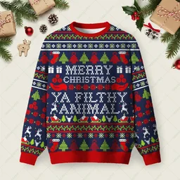 Filthy Xmas Fun Christmas Sweater Xmas Merch Xmas Gift For Girlfriend