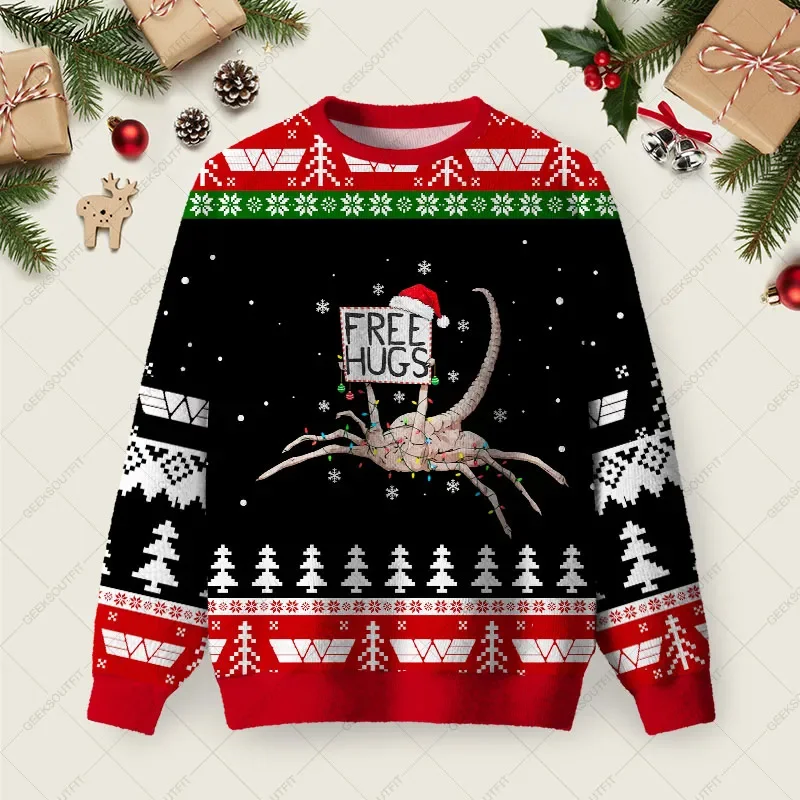Free Hugs Ugly Christmas Sweater Christmas Vacation Apparel Xmas Gifts For Dad