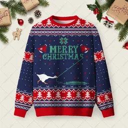 Merry Honked Christmas Funny Honk Goose Ugly Christmas Sweater Xmas Merch Christmas Gifts For Mother