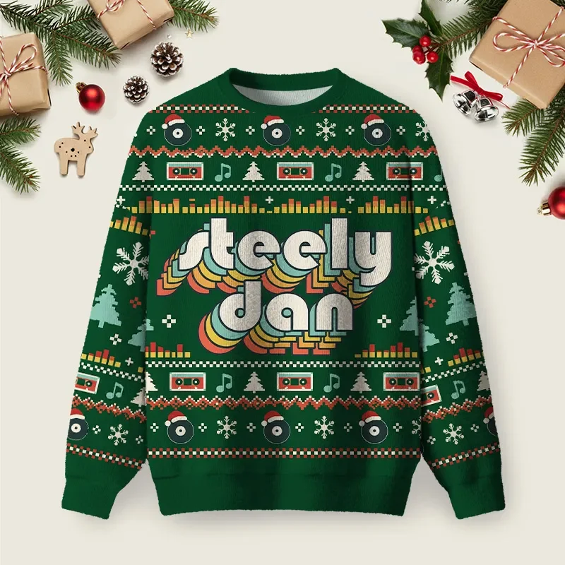 Steely Dan Ugly Christmas Sweater Xmas Merch Christmas Gifts For Music Lovers