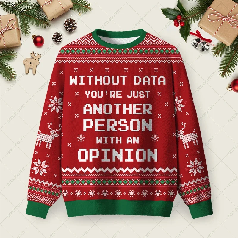 You_re Just Another Person Ugly Christmas Sweater Christmas Outfits Xmas Gifts For Him
