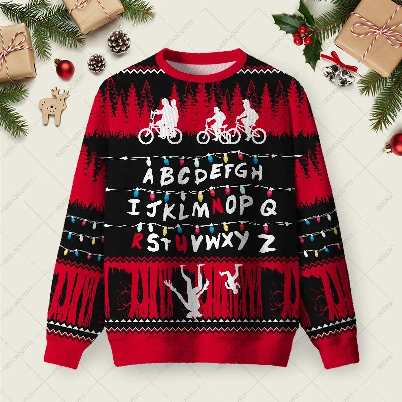 Upside Down Ugly Christmas Sweater Xmas Party Outfits Christmas Gifts For Husband