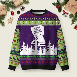 The Answer To Everything Ugly Christmas Sweater Xmas Party Outfits Xmas Gifts For Sister