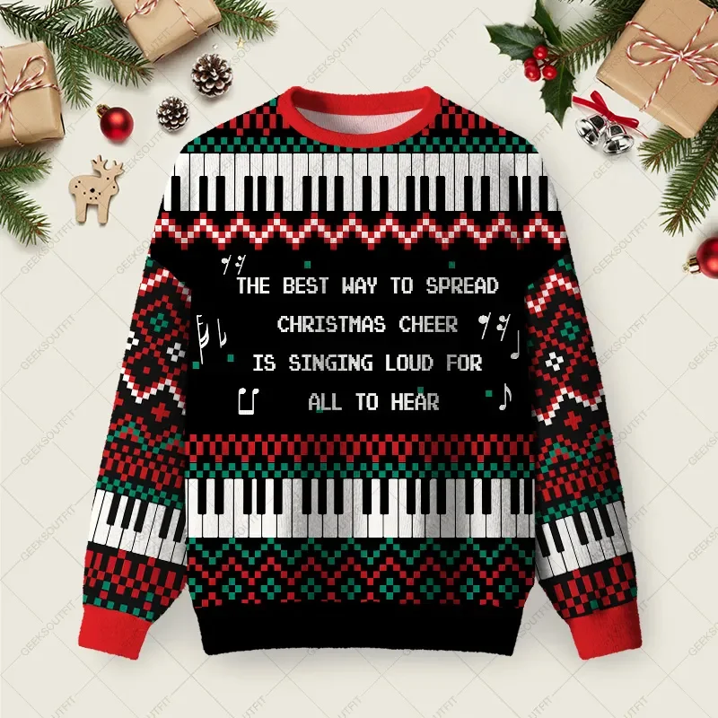 The Best Way To Spread Christmas Cheer Ugly Christmas Sweater Funny Xmas Sweaters Xmas Gifts