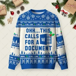 This Calls For A Document Ugly Christmas Sweater Hilarious Ugly Christmas Sweaters Xmas Gifts