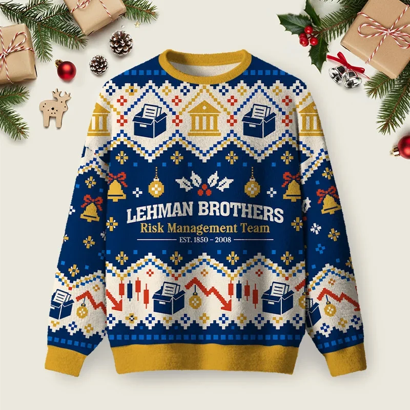 Risk Management Team Ugly Christmas Sweater Hilarious Ugly Christmas Sweaters Gifts For Dad