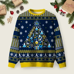 STEM Science Nerd Ugly Christmas Sweater Ugly Holiday Sweater Xmas Gifts For Brother
