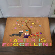 Dachshund Easter Is Eggcellent Doormat Funny Pun Indoor Outdoor Decor Gift For Wiener Dog Lovers