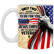 Jesus Christ And American Veterans Mug Thank Gift Ideas For Veterans