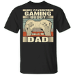 My Favorite Gaming Buddy Calls Me Dad Shirt Funny Quote Vintage Tee For Fathers Day Game Lover