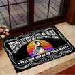 Penguin Before You Break Into My House Doormat Front Door Decor Funny Doormat Gift For New Home