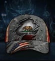 California State Flag Hat 3D Printed Vintage U.S Flag Cap Patriotic California Republic Hat - Pfyshop.com