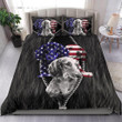 American Flag Dachshund Dog Bedding Set Fourth Of July Gift For Dachshund Lovers