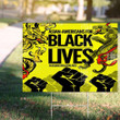 Asian-Americans For Black Lives Yard Sign Yellow Peril Support Black Power Stop AAPI Hate Decor - Pfyshop.com