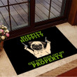 Bulldog Hippity Hoppity Get Off My Property Doormat Practical Gifts For New Homeowners