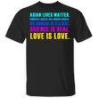 Asian Lives Matter Shirt Love Is Love Stop AAPI Hate Hate Is A Virus Asian American T-shirt - Pfyshop.com