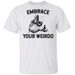 Sloth Embrace Your Weirdo T-Shirt Classic Funny St Patrick's Day Shirt Idea For Beer Lover