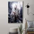 Jesus Christ Reaching Out Hand Poster Wall Hanging Religion Christian Gifts Decorations - Pfyshop.com