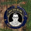 RBG Christmas Ornament When They Are Nine Ruth Bader Ginsburg Ornament Inspired Merchandise