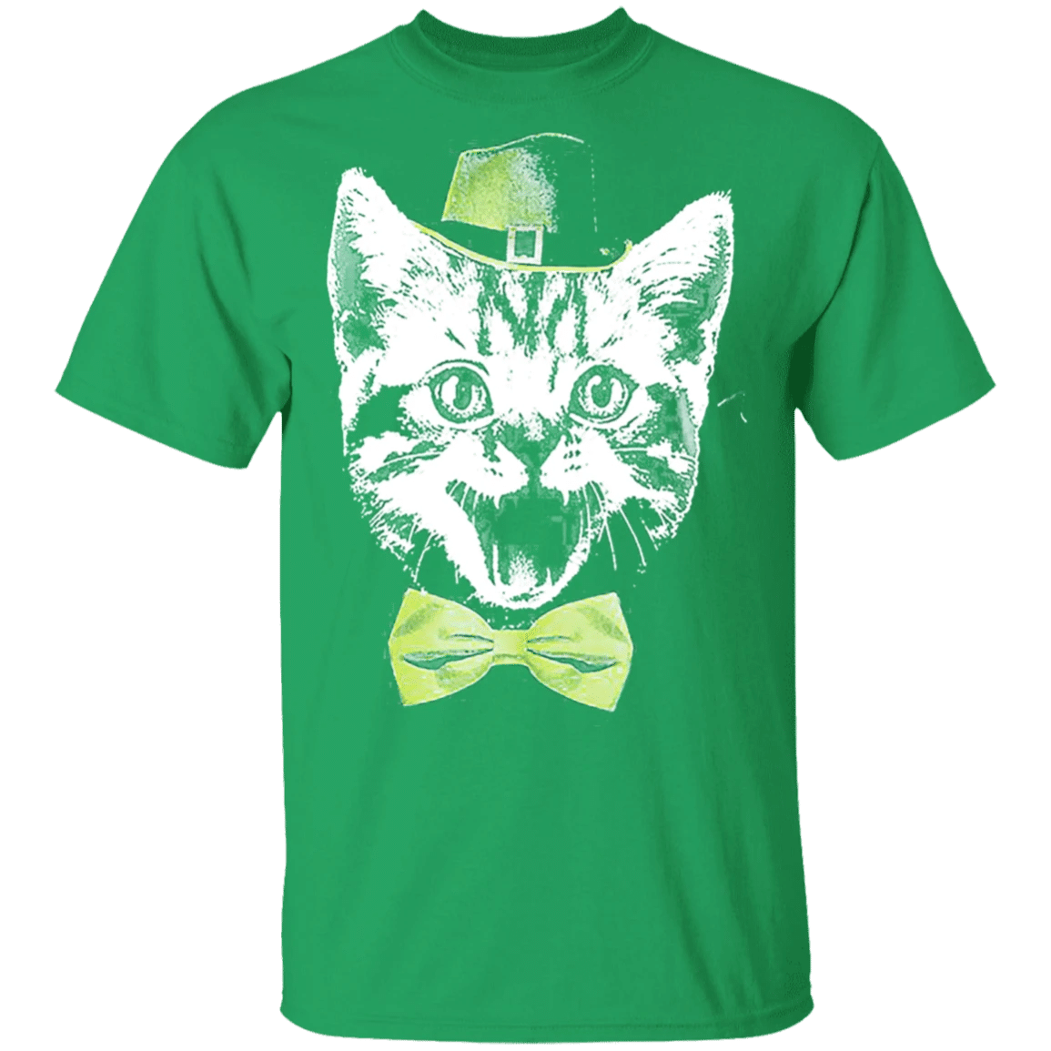 Cat Woman's Shirt St Patrick's Day Cute St Patty's Day Shirt Gift For Her