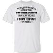 People Run In Packs Because They Don't Feel Safe Alone Shirt Sarcastic Saying Shirt For Unisex