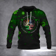 Irish By Blood American By Birth Patriot By Choice Shamrock Hoodie St Patrick's Day Apparel