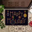 Happy Holidays Doormat Christmas Holiday Door Mat Indoor Floor Mat Home Depot Door Mat