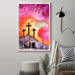 He Is Risen Easter Poster Easter Contemporary Christian Wall Art Religious Easter Decor