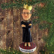 RBG Christmas Ornament Notorious RBG Wear Crown Shaped Ornament Hanging Ornament Tree Xmas