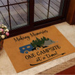Making Memories One Campsite At A Time Doormat Camping Door Mat Indoor Doormat Outside
