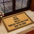 Keys Glasses Bottom Doormat Funny Mat Gifts For New Homeowners Mockup