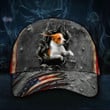 Beagle Hat 3D Print Vintage American Flag Cap For Men Beagle Lover Dog Owner Gift - Pfyshop.com