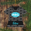 Ruth Bader Ginsburg Christmas Ornament I Dissent RBG Ornament Hanging Tree RBG Inspired Gift