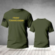 Front Toward Enemy Shirt For Men Women Military Soldier Veteran