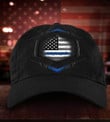 Thin Blue Line American Flag Hat Old Retro Design Honor Law Enforcement Gift For Police - Pfyshop.com